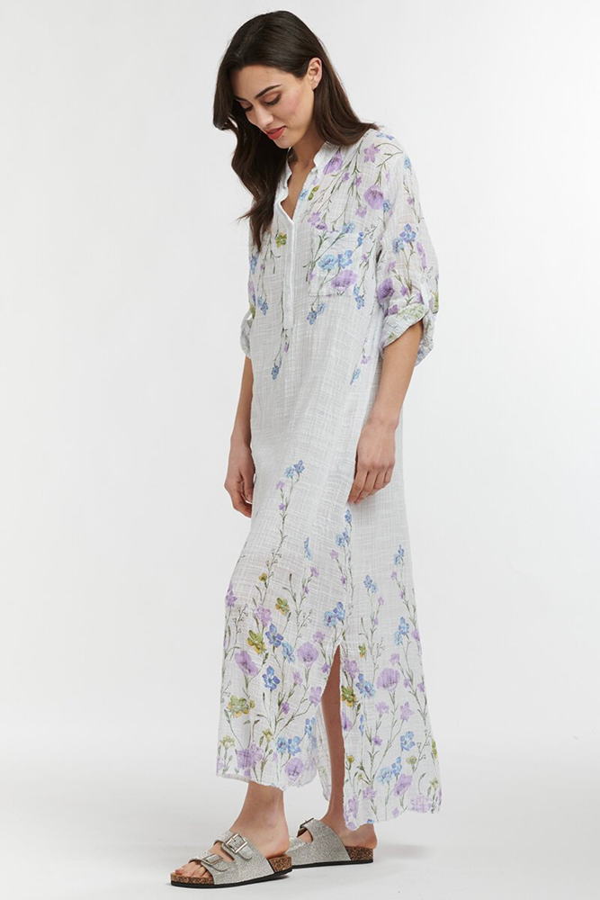 Shop Floral Rodeo Maxi Dress By Italian Star - Origen Imports