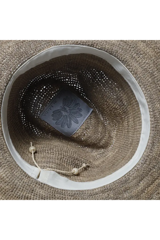 Shop Gaston Raffia Hat By Made In Mada - Natural - Origen Imports
