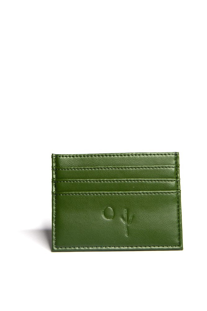 Shop Cactus Leather Maya Card Holder By Texcoco Collective - Origen Imports