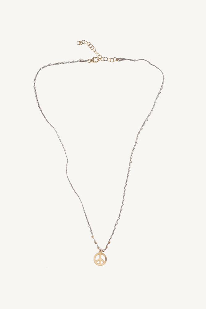 Shop Peruvian Beaded Peace Necklace - Origen Imports