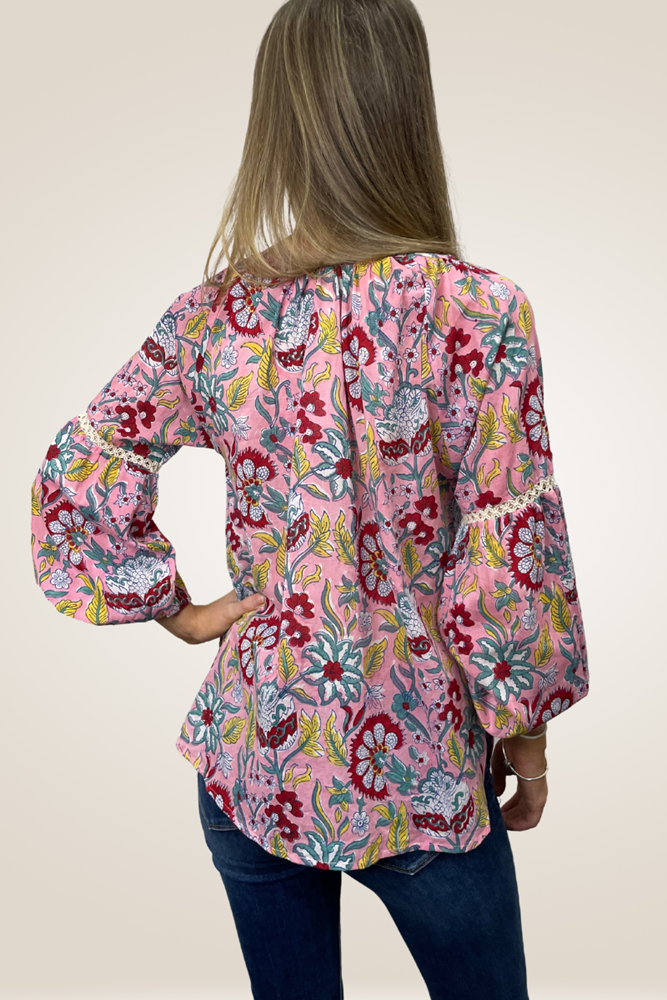 Shop Harlow Peasant Top By Pixi Carnival - Origen Imports