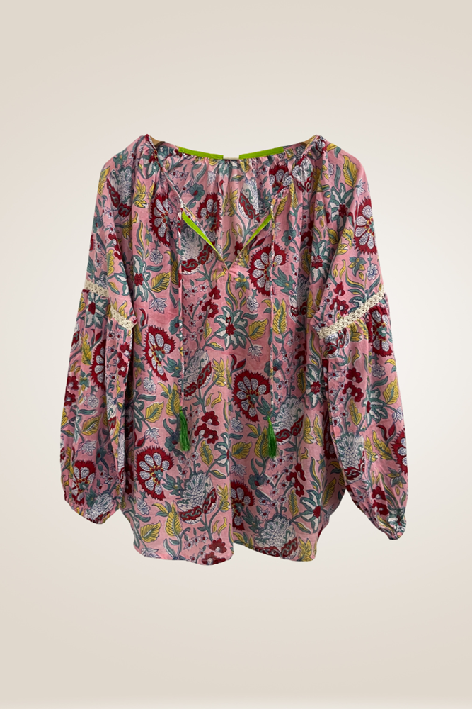 Shop Harlow Peasant Top By Pixi Carnival - Origen Imports