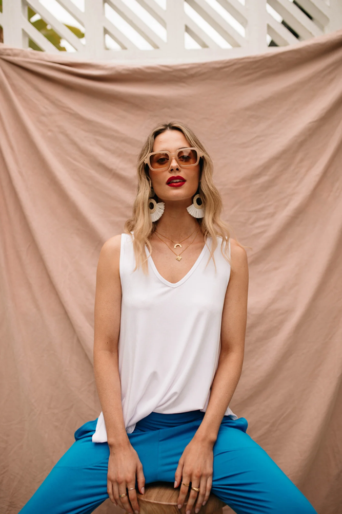 Shop Rihanna Tank By Lou Lou Australia - Origen Imports