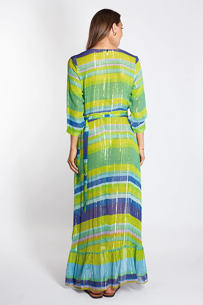 Shop Riviera Wrap Maxi Dress By Rubyyaya - Origen Imports