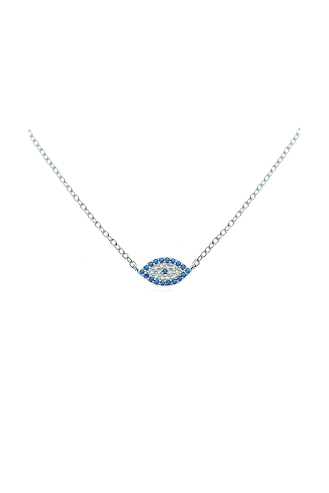 Shop PRE-ORDER // Mazel Evil Eye Necklace By Susan Rose - Origen Imports