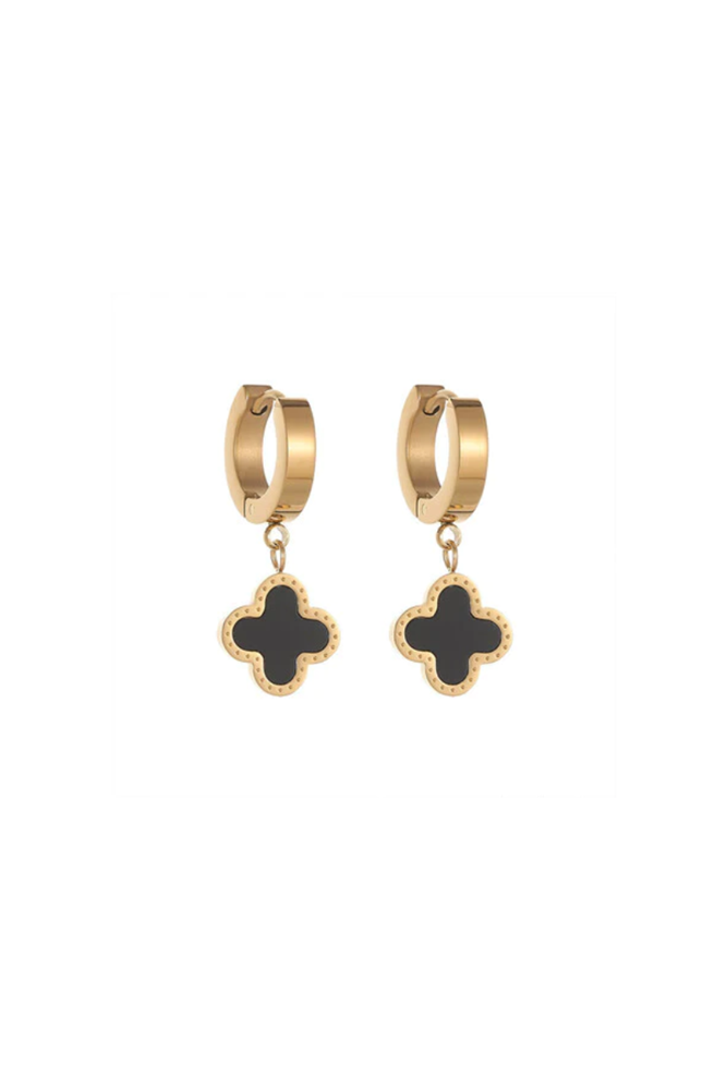 Shop PRE-ORDER // Clover Huggy Earrings By Susan Rose - Origen Imports