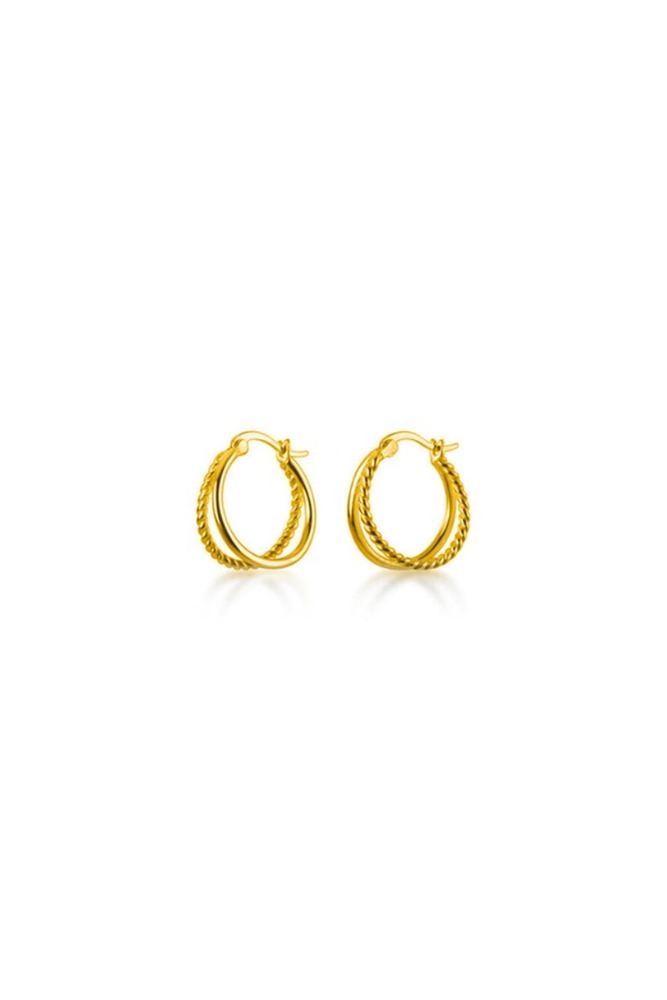 Shop PRE-ORDER // Double Hoop Earrings By Susan Rose - Origen Imports