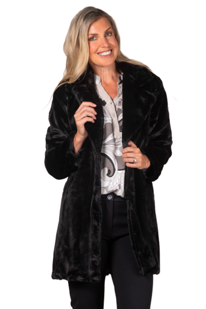 Shop Faux Fur Coat By Urban Luxury - Origen Imports
