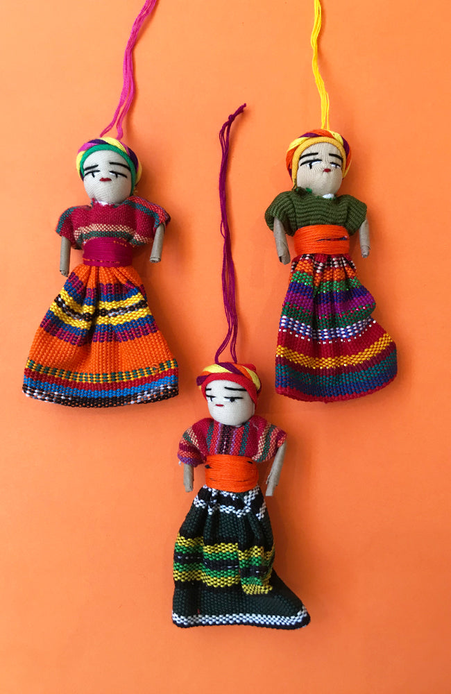 Shop Guatemalan Worry Doll Ballerina - Origen Imports