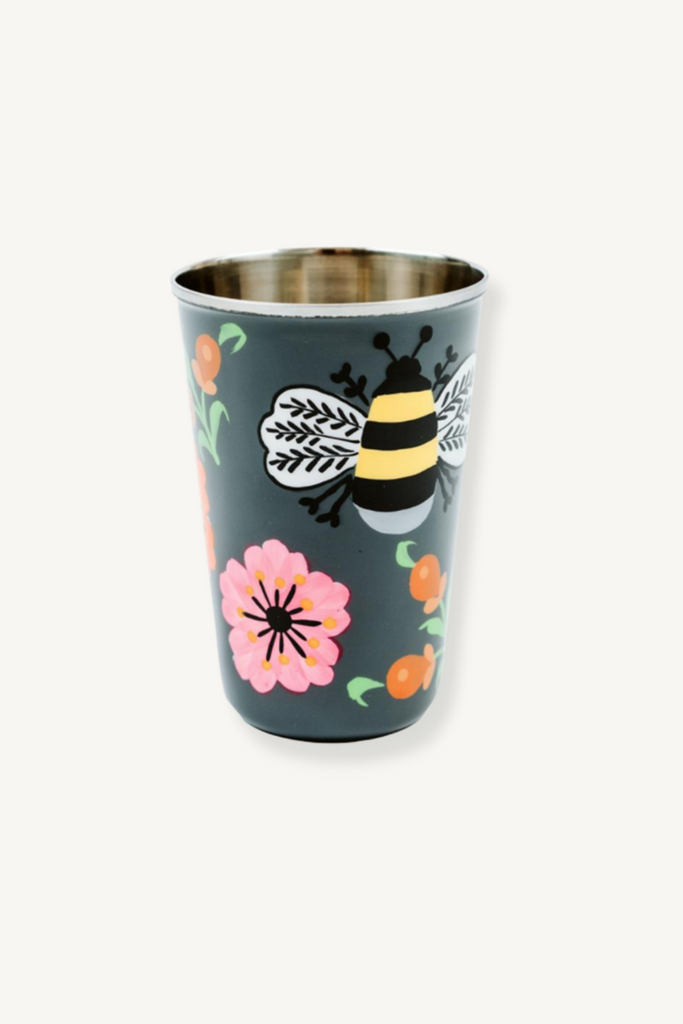 Shop Bumble Bee Tumbler - Grey - Origen Imports