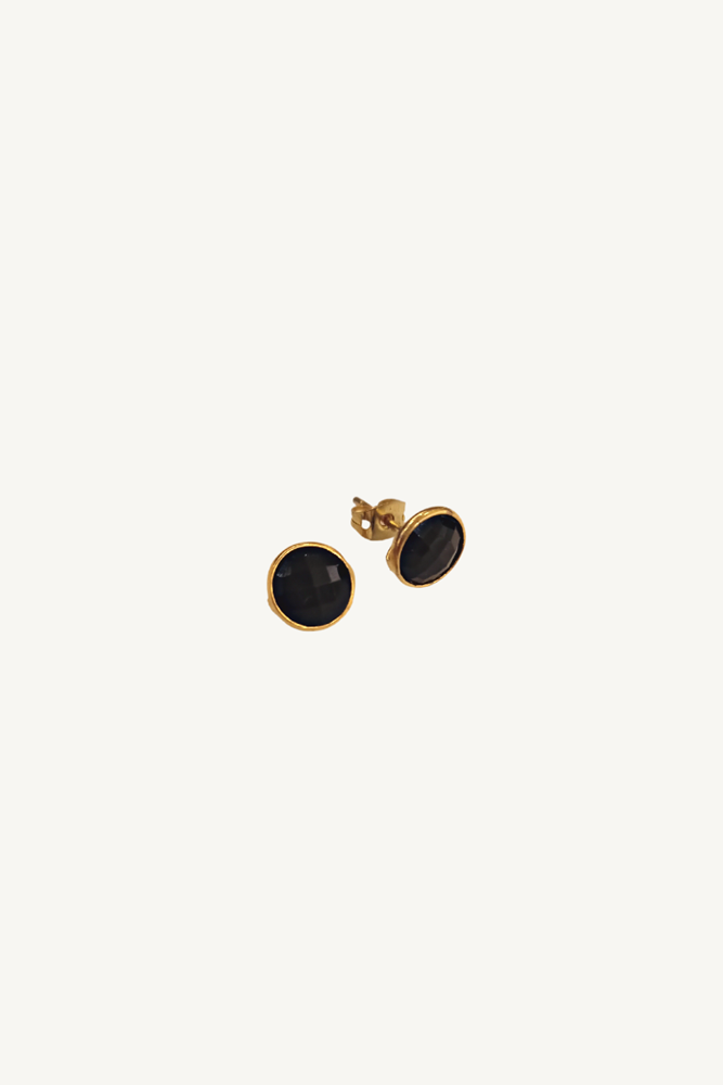 Shop Yusra Turkish Gemstone Stud Earrings - Origen Imports