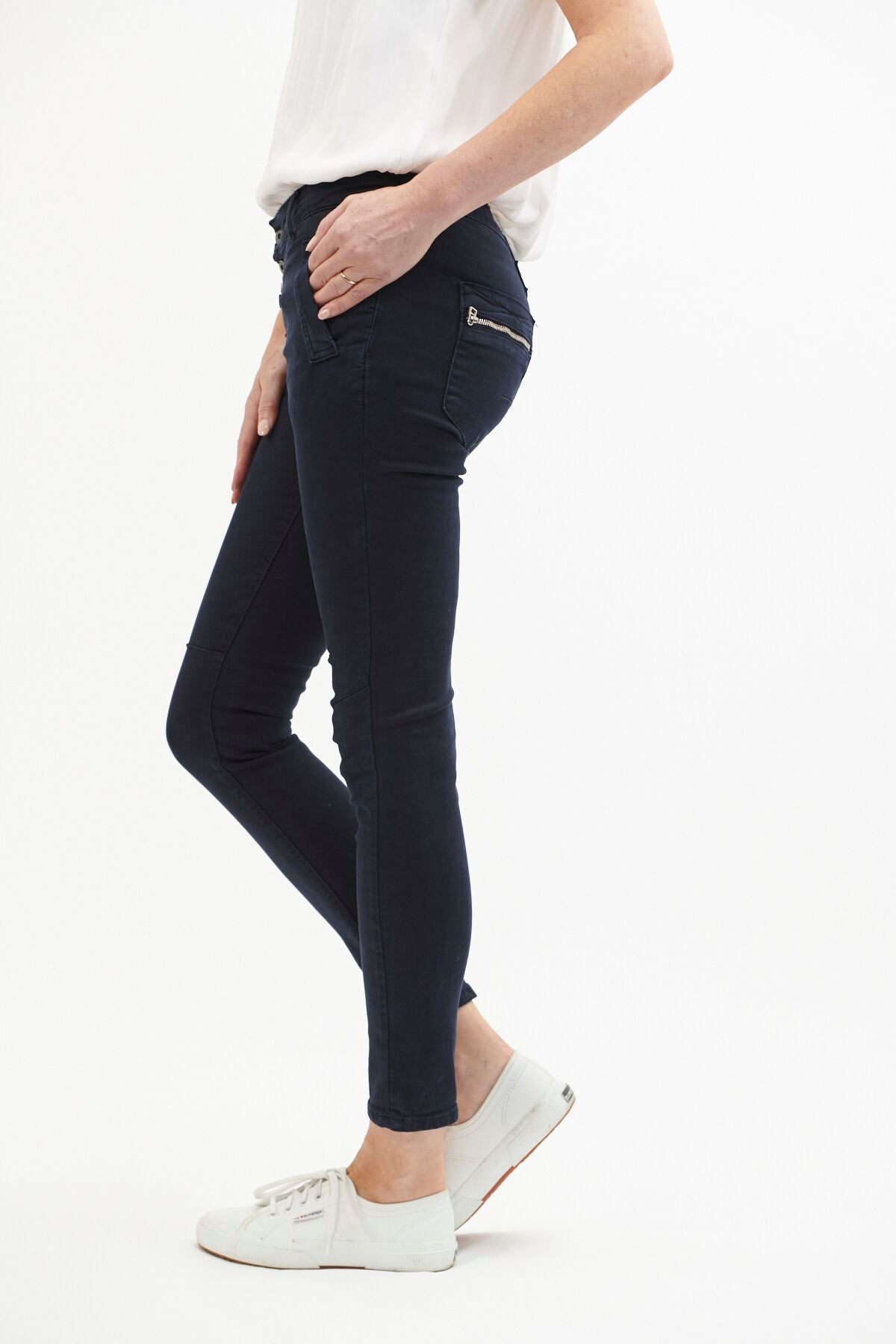 Shop Italian Star Button Jeans - Origen Imports