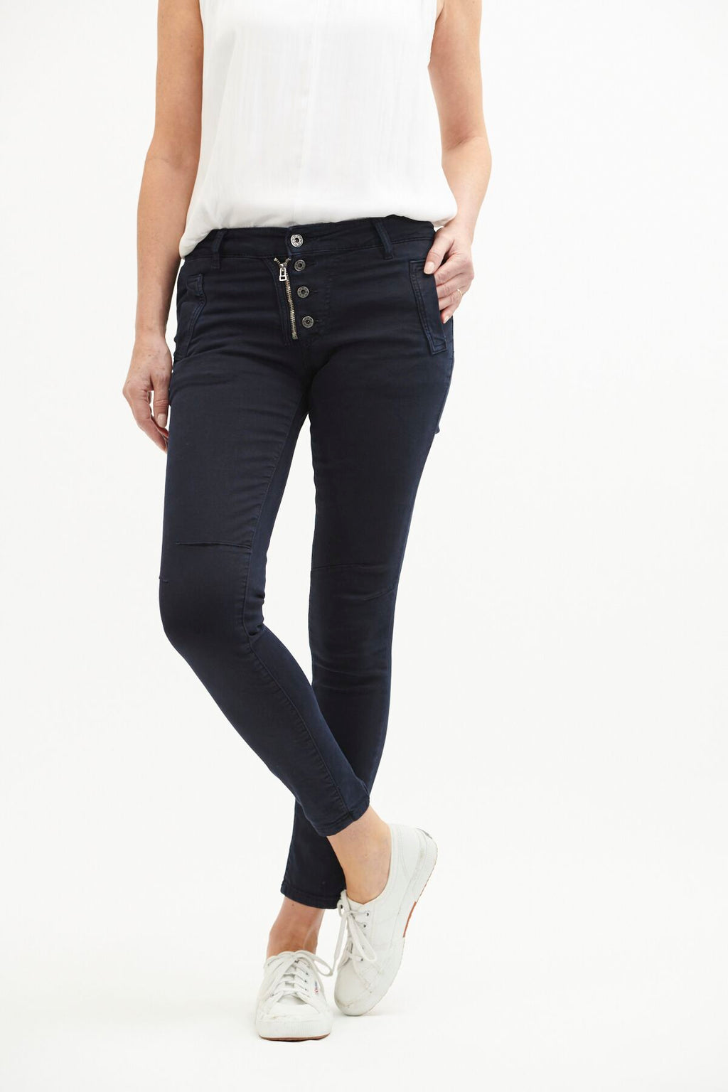 Shop Italian Star Button Jeans - Origen Imports