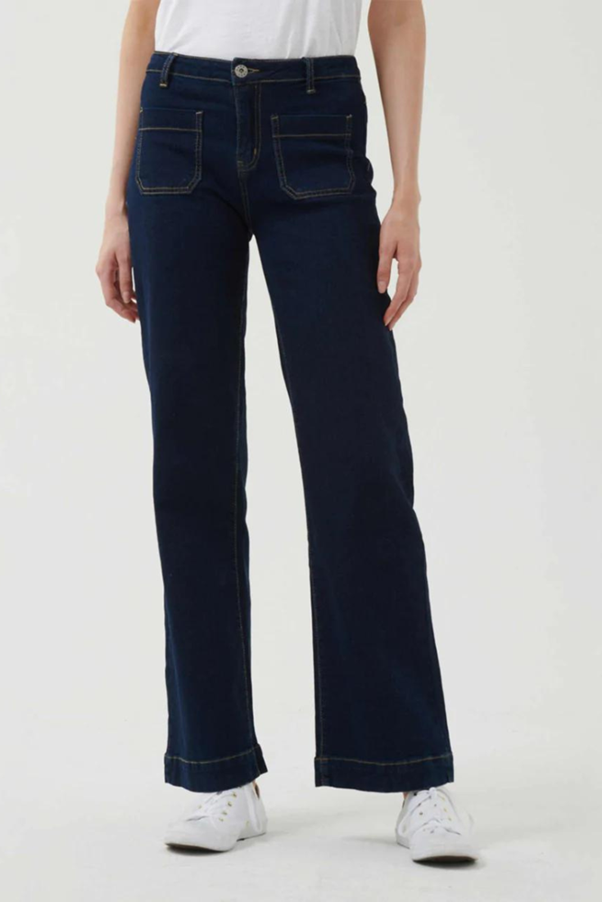 Shop Macey Dark Wash Denim Jeans By Italian Star - Origen Imports