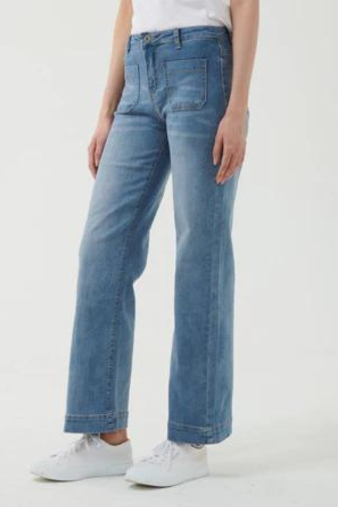 Shop Macey Light Wash Denim Jeans By Italian Star - Origen Imports