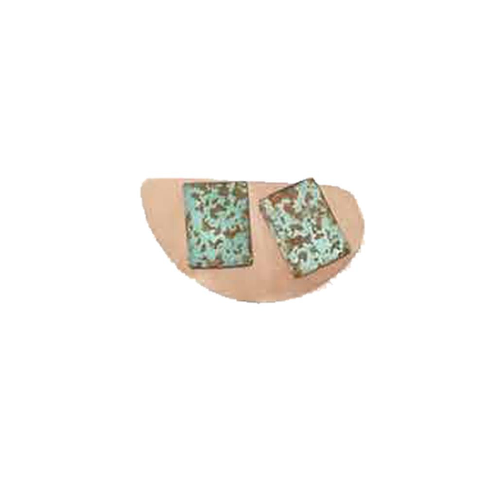 Shop Rectangle Post Earrings By Sibilia - Origen Imports