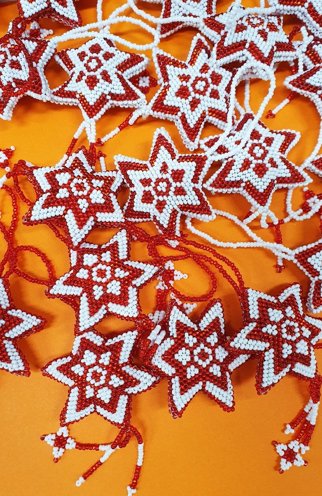 Shop Guatemalan Beaded Star Decoration - Origen Imports