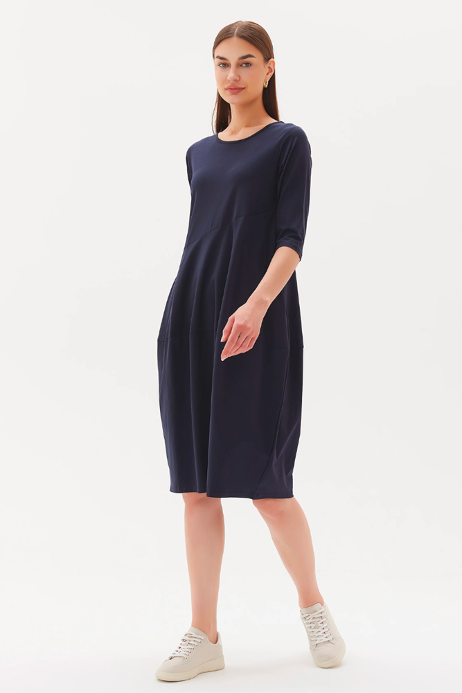 Shop Diagonal Seam Dress By Tirelli - Origen Imports