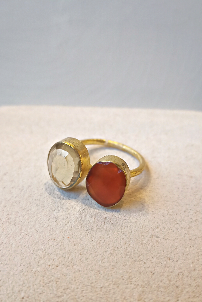 Shop Tahira Turkish Gemstone Ring - Origen Imports