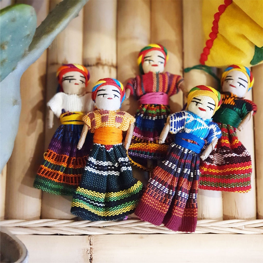 Shop Guatemalan Worry Doll Ballerina - Origen Imports